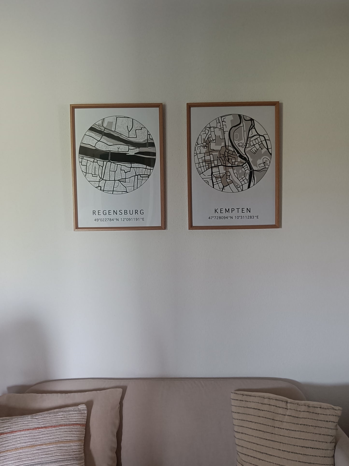 Personalisiertes Poster "Stadtliebe"