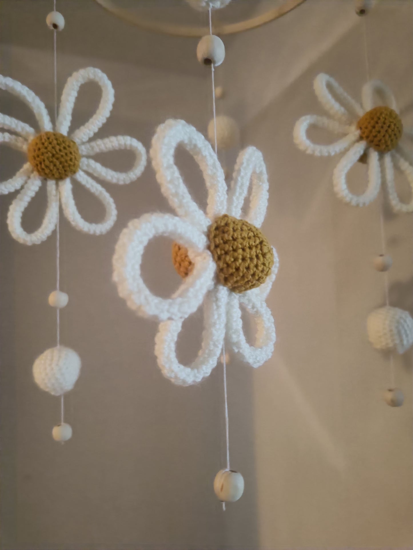 Mobile mit Blümchen