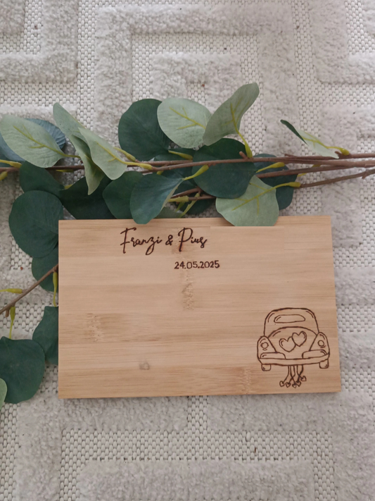 Personalisierbares Frühstücksbrettchen